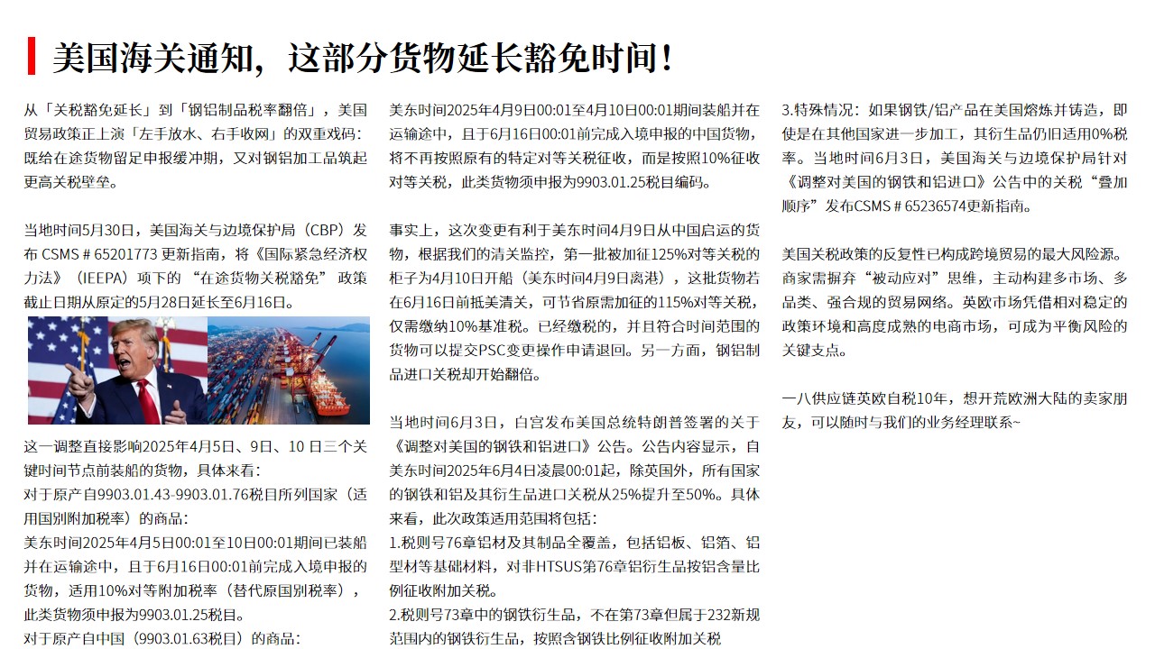 （06.04）美国海关通知，这部分货物延长豁免时间！.jpg